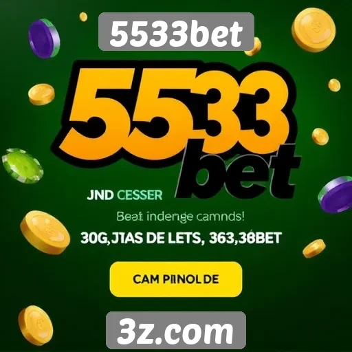 Promoções disponíveis no 5533bet